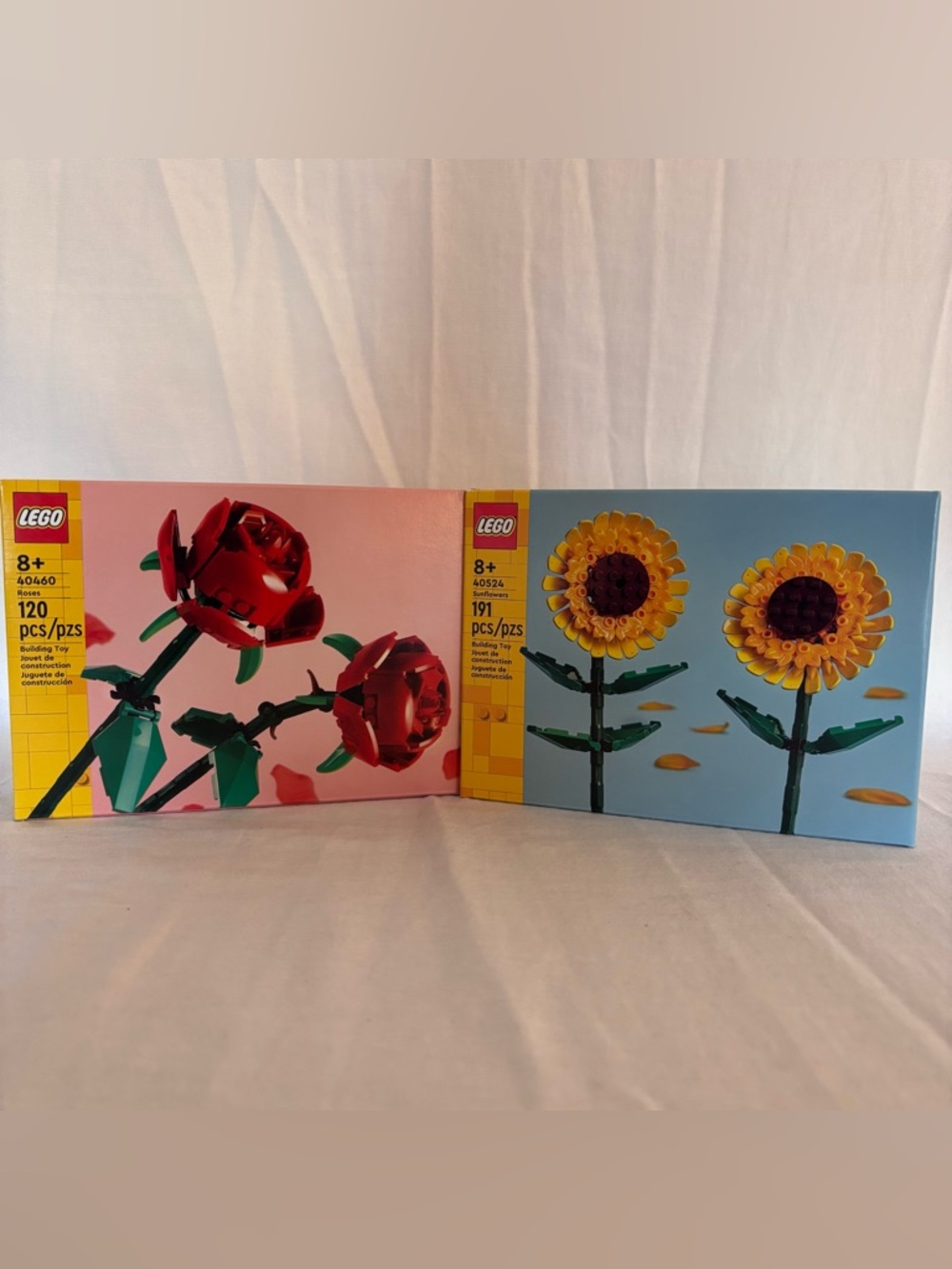 ✨ LEGO Botanical Collection Bundle - Sunflower & Rose Set ✨